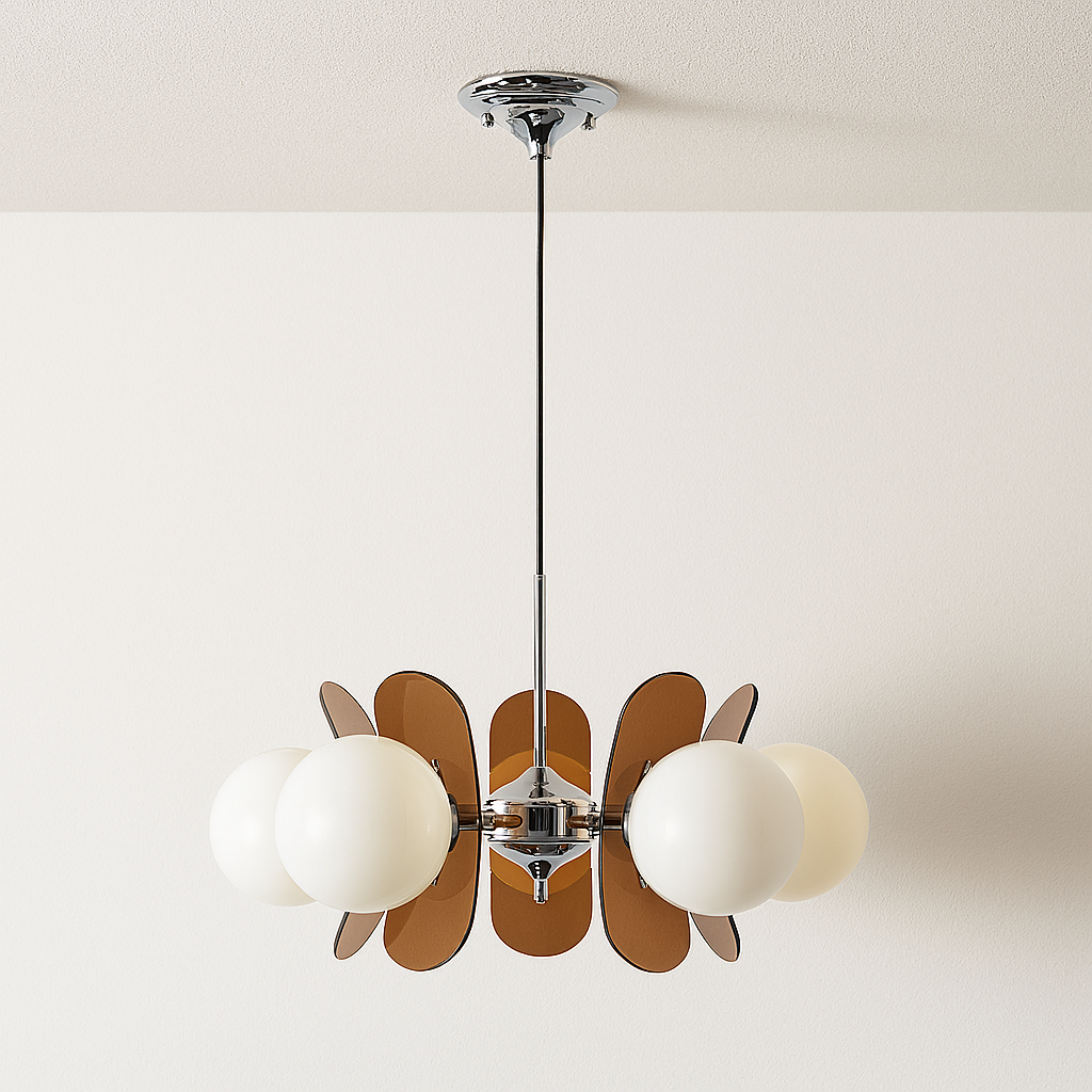 Luminária Pendente Moderna Minimalista Metal Acrílico Luxveil - ABAZZUR™