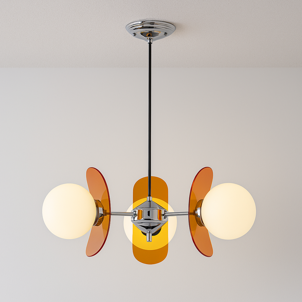 Luminária Pendente Moderna Minimalista Metal Acrílico Luxveil - ABAZZUR™