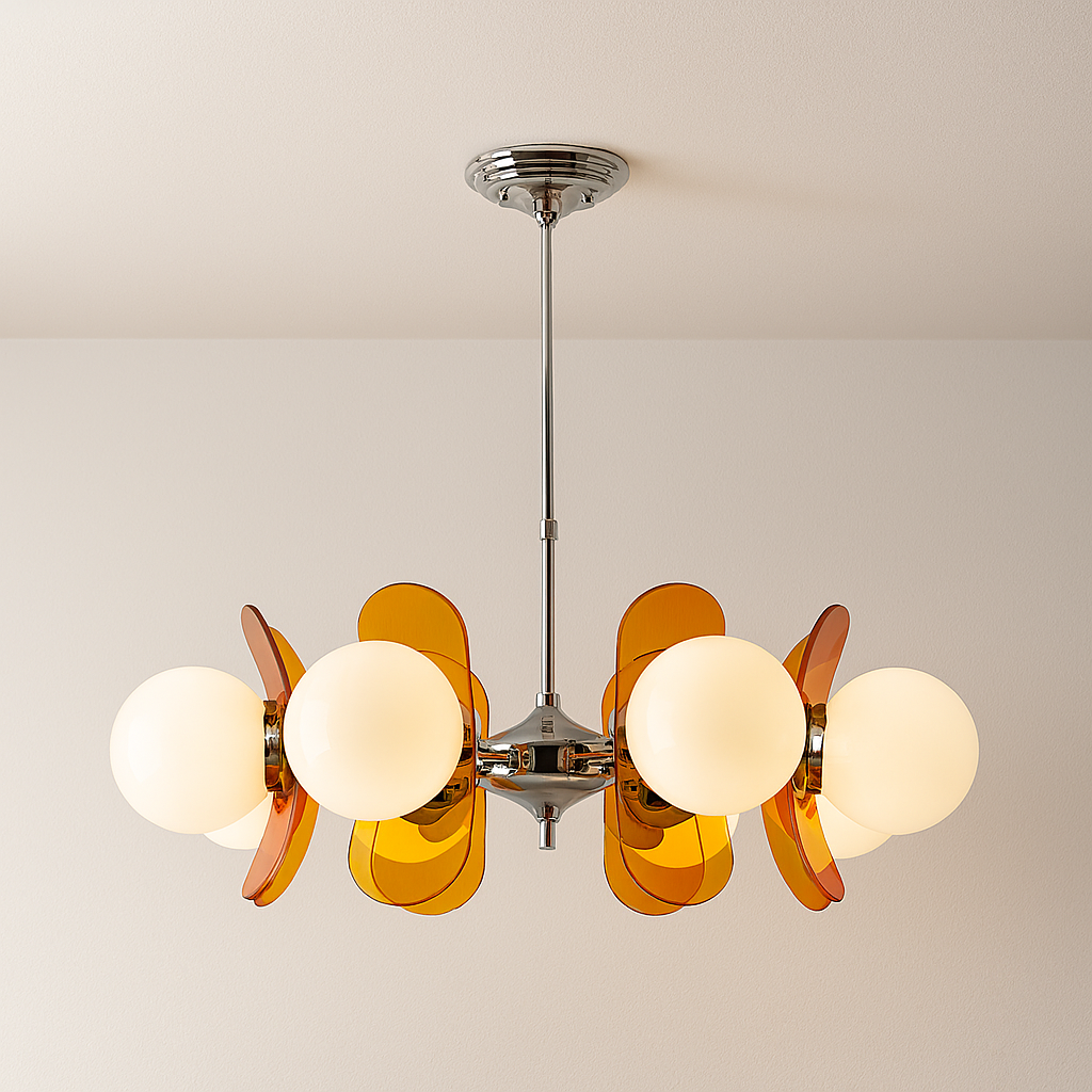 Luminária Pendente Moderna Minimalista Metal Acrílico Luxveil - ABAZZUR™