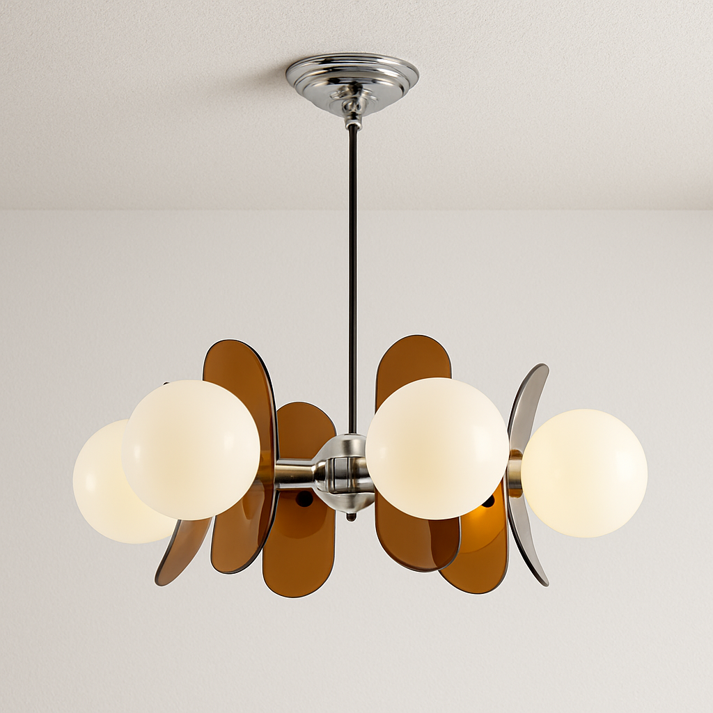 Luminária Pendente Moderna Minimalista Metal Acrílico Luxveil - ABAZZUR™