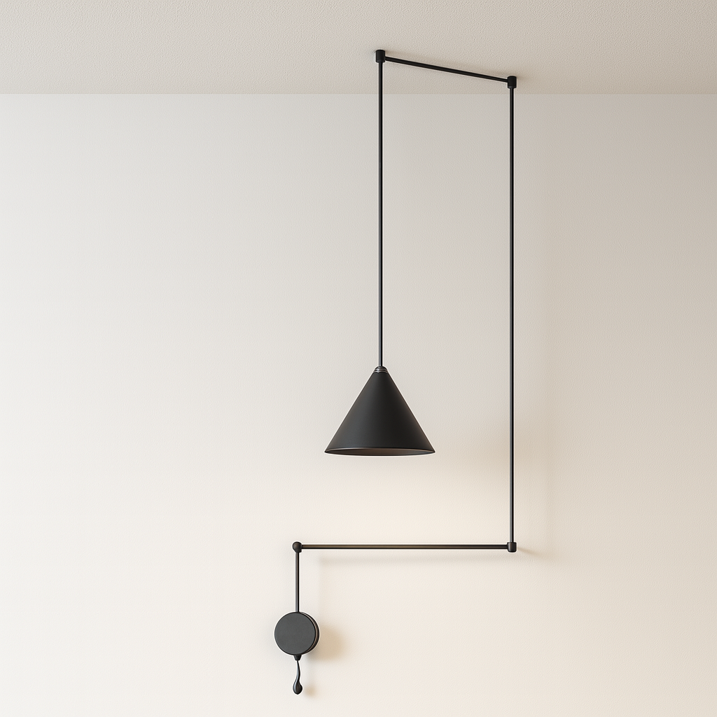 Luminária Pendente Moderna Minimalista Metal Candlefern - ABAZZUR™