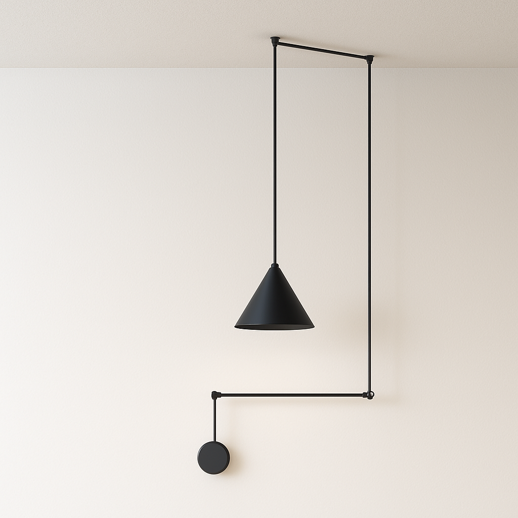 Luminária Pendente Moderna Minimalista Metal Candlefern - ABAZZUR™