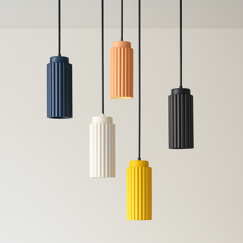 Luminária Pendente Moderna Minimalista Metal Doux - ABAZZUR™