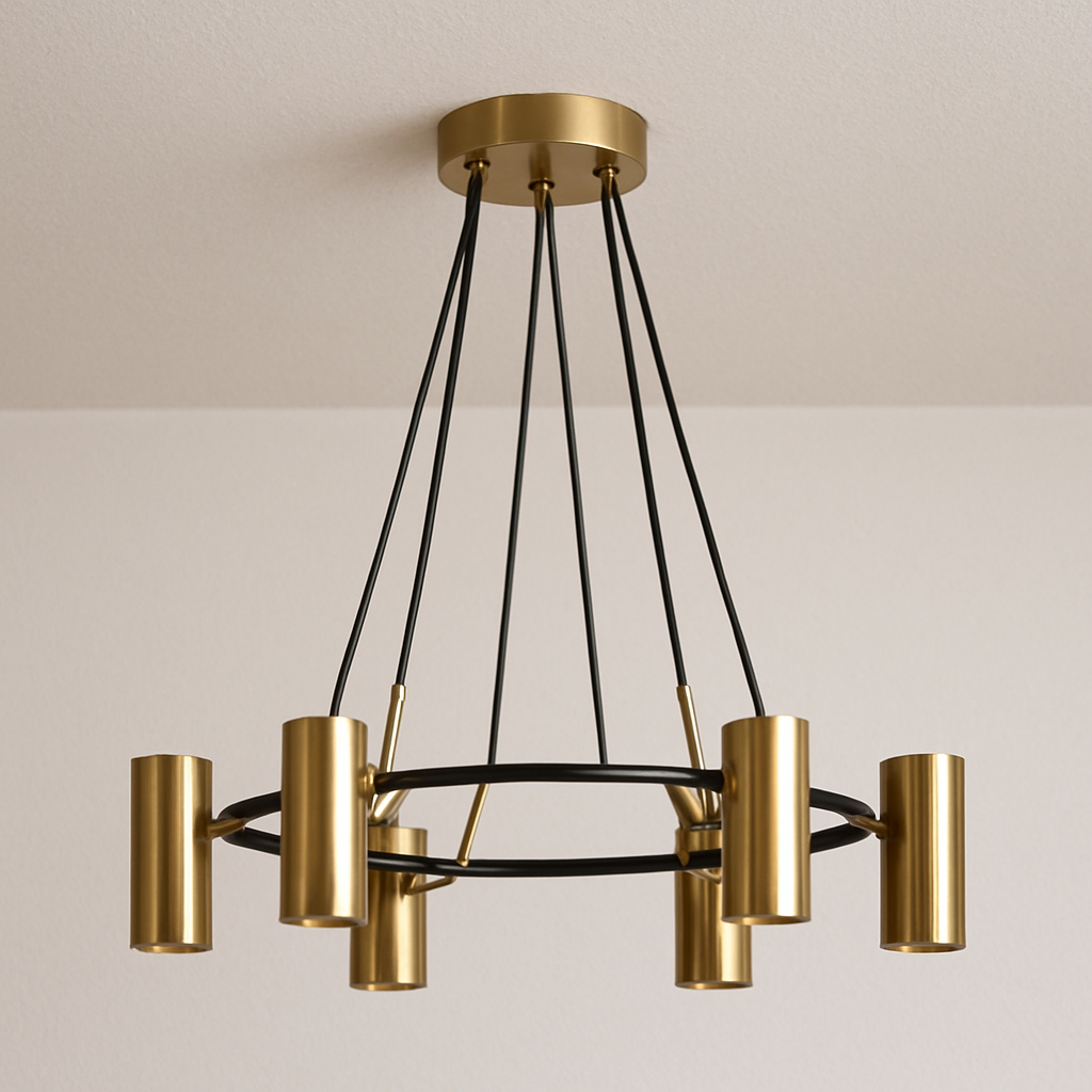 Luminária Pendente Moderna Minimalista Metal Rayoma - ABAZZUR™