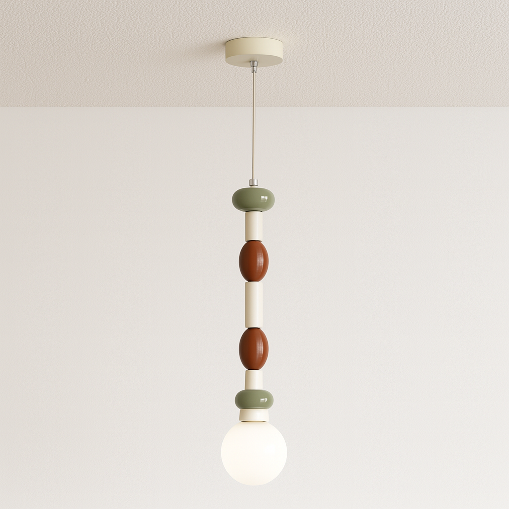 Luminária Pendente Moderna Minimalista Metal Vidro Rayberry - ABAZZUR™