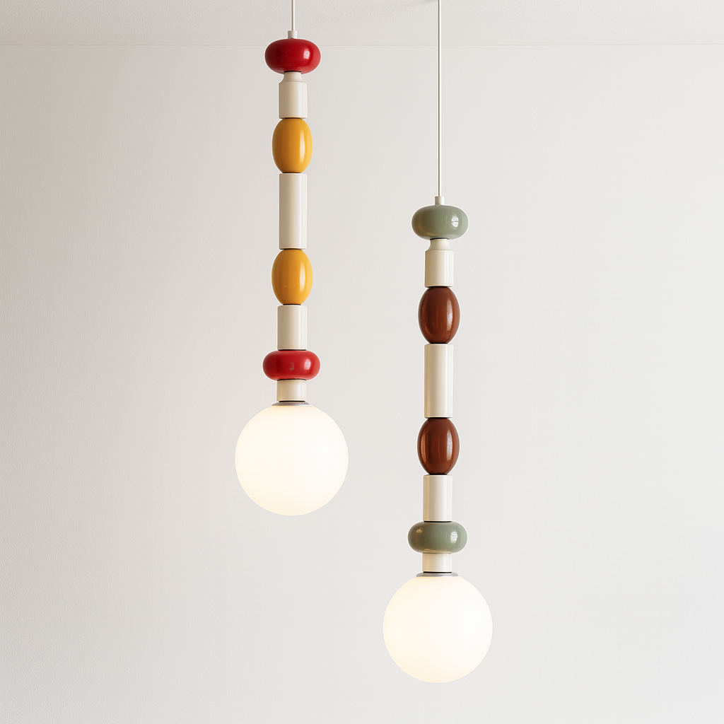 Luminária Pendente Moderna Minimalista Metal Vidro Rayberry - ABAZZUR™