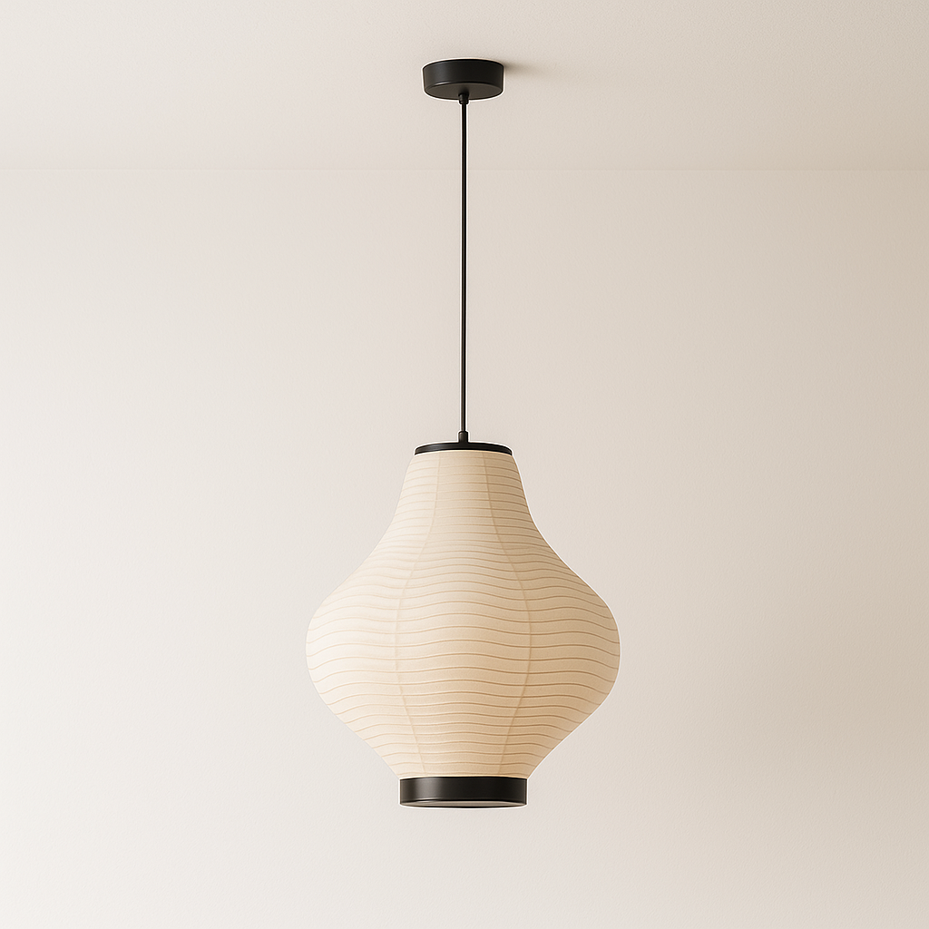 Luminária Pendente Moderna Minimalista Papel Soleil - ABAZZUR™