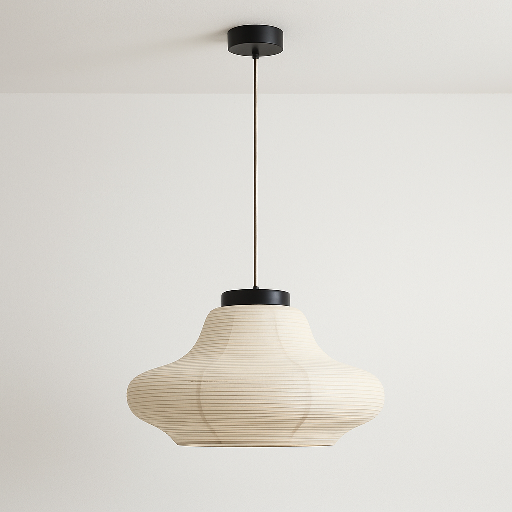 Luminária Pendente Moderna Minimalista Papel Soleil - ABAZZUR™