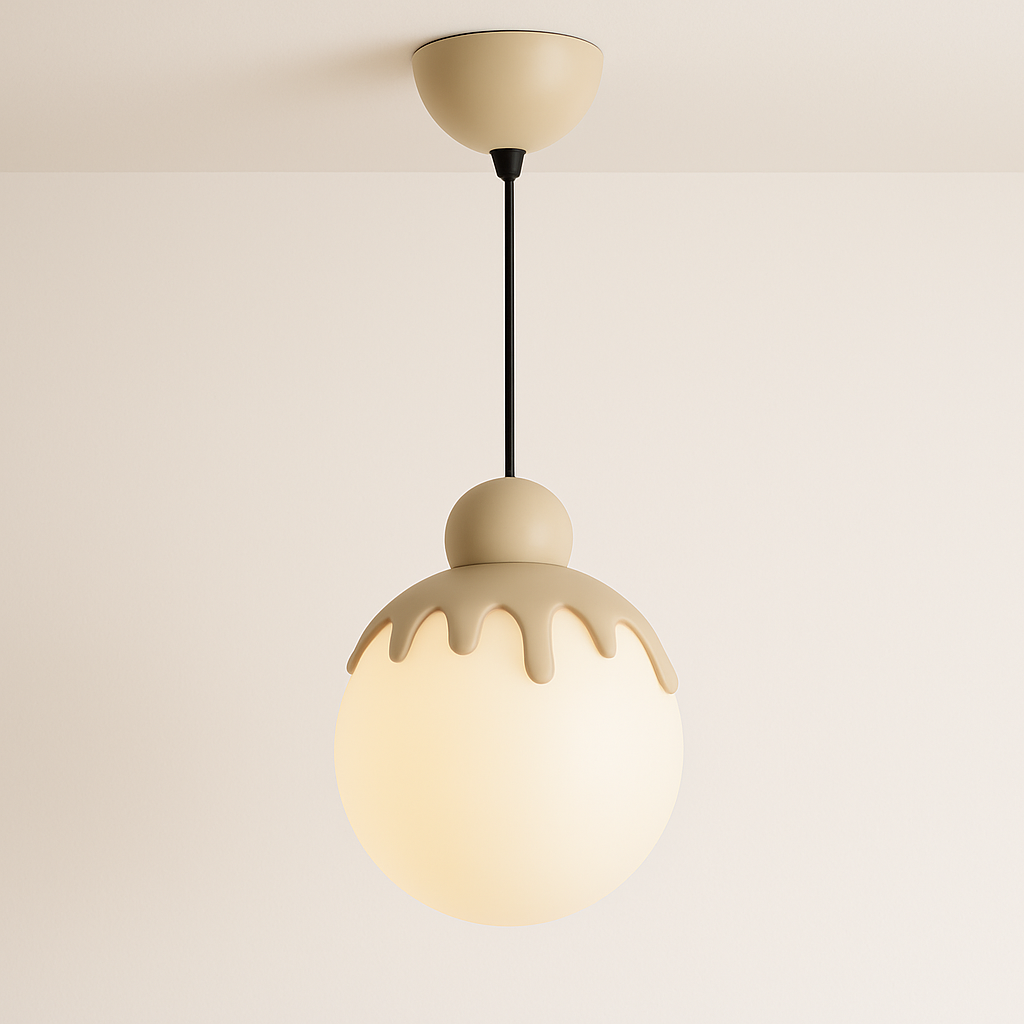 Luminária Pendente Moderna Minimalista Resina Metal Glare - ABAZZUR™