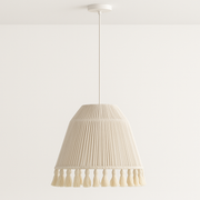 Luminária Pendente Moderna Minimalista Tecido Airelum - ABAZZUR™