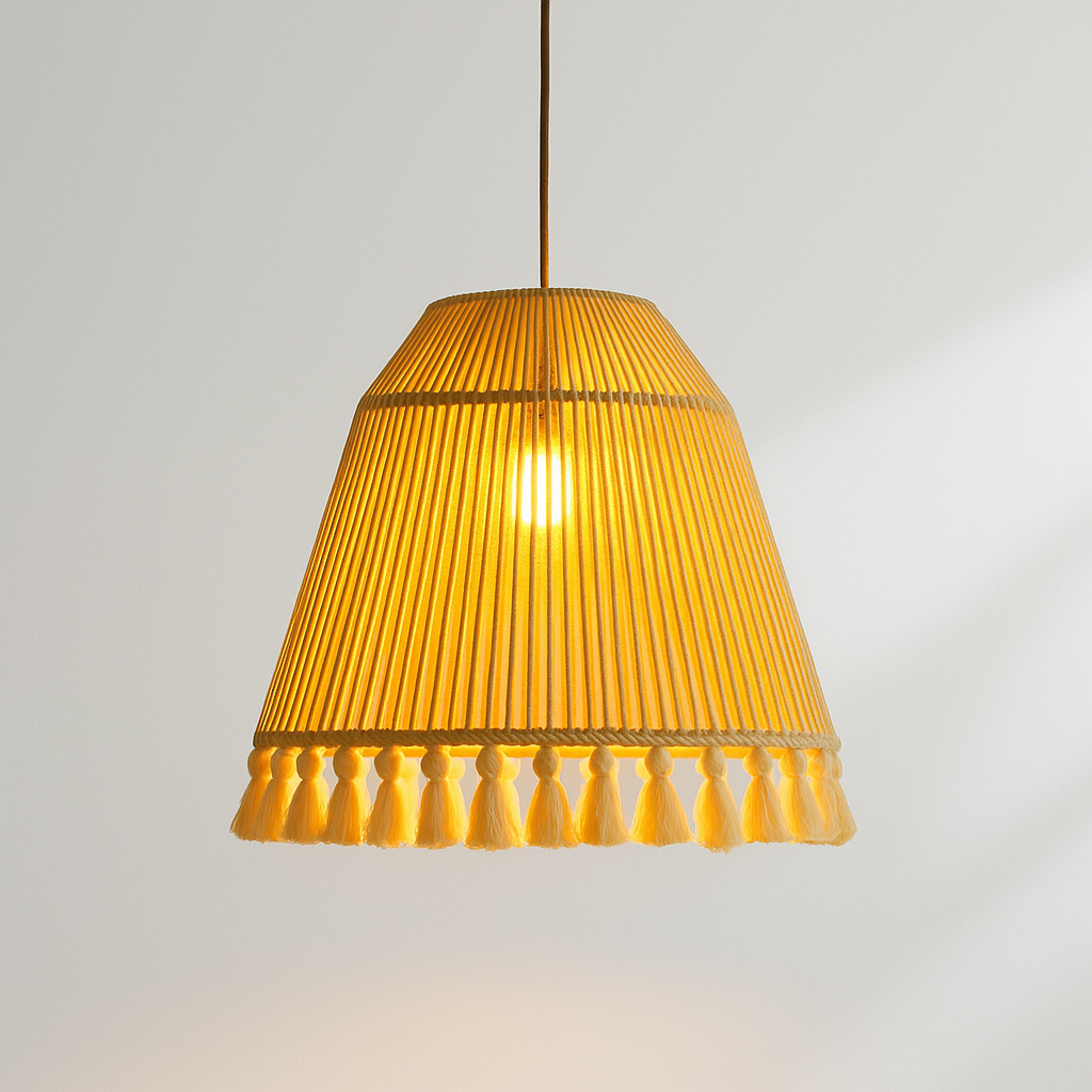 Luminária Pendente Moderna Minimalista Tecido Airelum - ABAZZUR™
