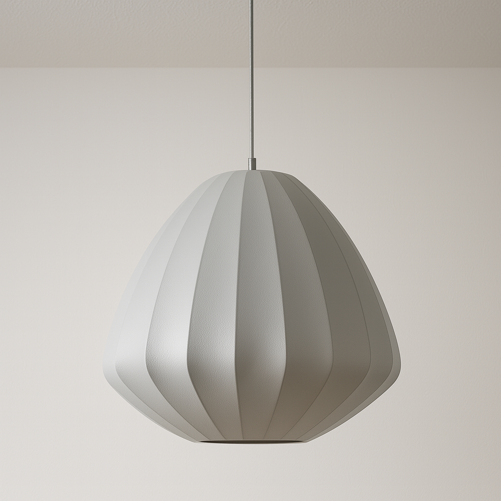 Luminária Pendente Moderna Minimalista Tecido Clariva - ABAZZUR™