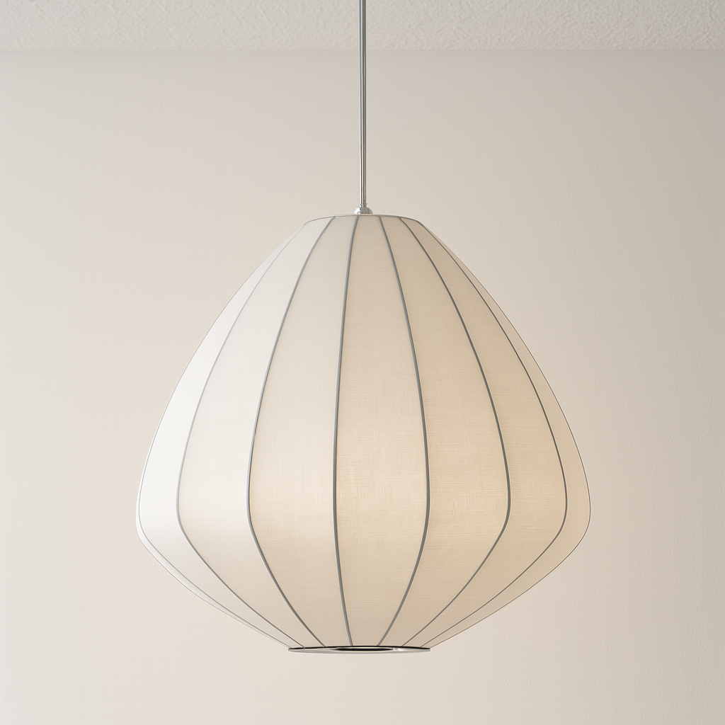 Luminária Pendente Moderna Minimalista Tecido Clariva - ABAZZUR™