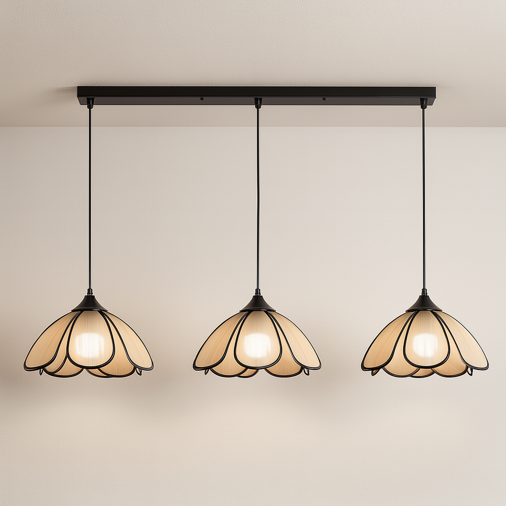Luminária Pendente Moderna Minimalista Tecido Dorée - ABAZZUR™