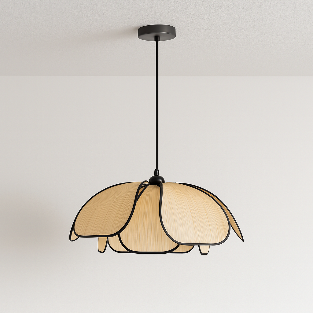 Luminária Pendente Moderna Minimalista Tecido Dorée - ABAZZUR™