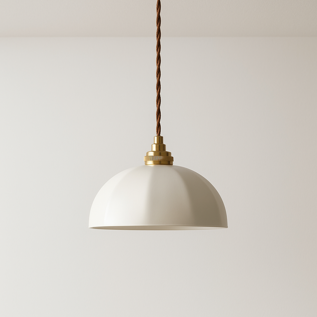Luminária Pendente Moderna Minimalista Vidro Metal Ciel de Flamme - ABAZZUR™