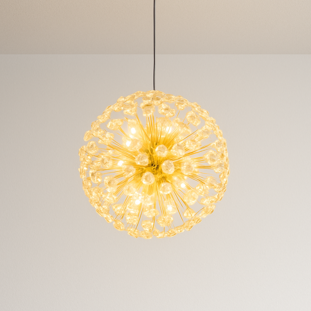 Luminária Pendente Moderna Minimalista Vidro Metal Lumiherbe - ABAZZUR™