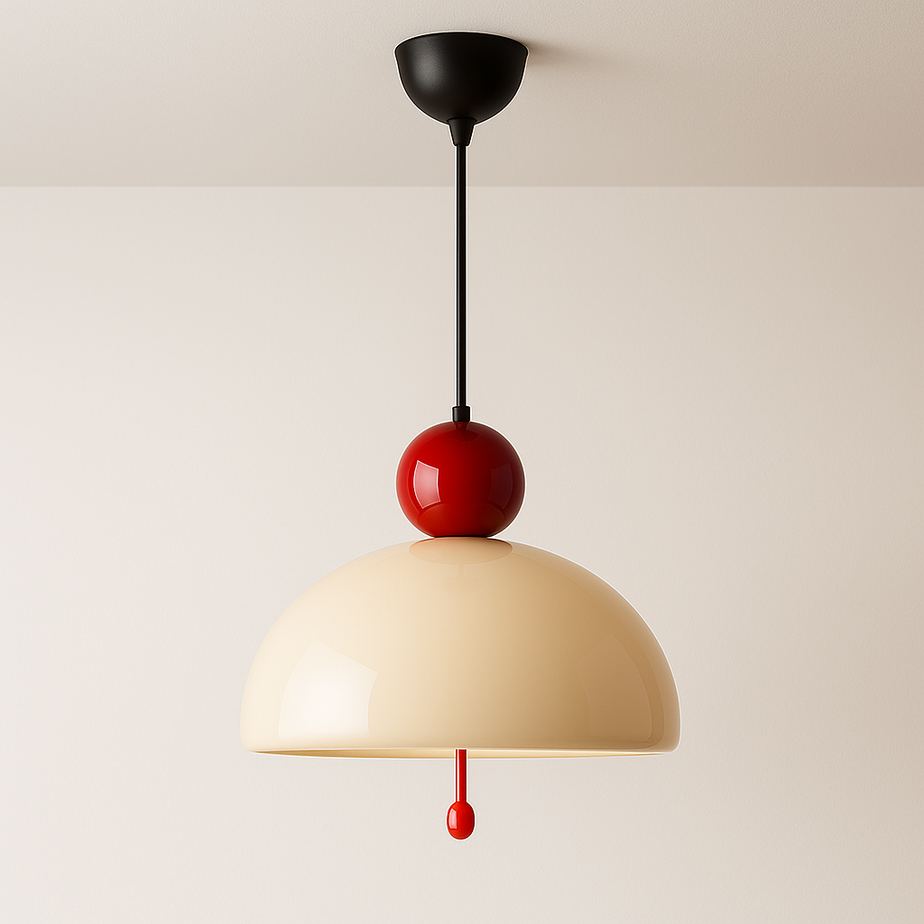 Luminária Pendente Moderna Minimalista Vidro Metal Luxor - ABAZZUR™