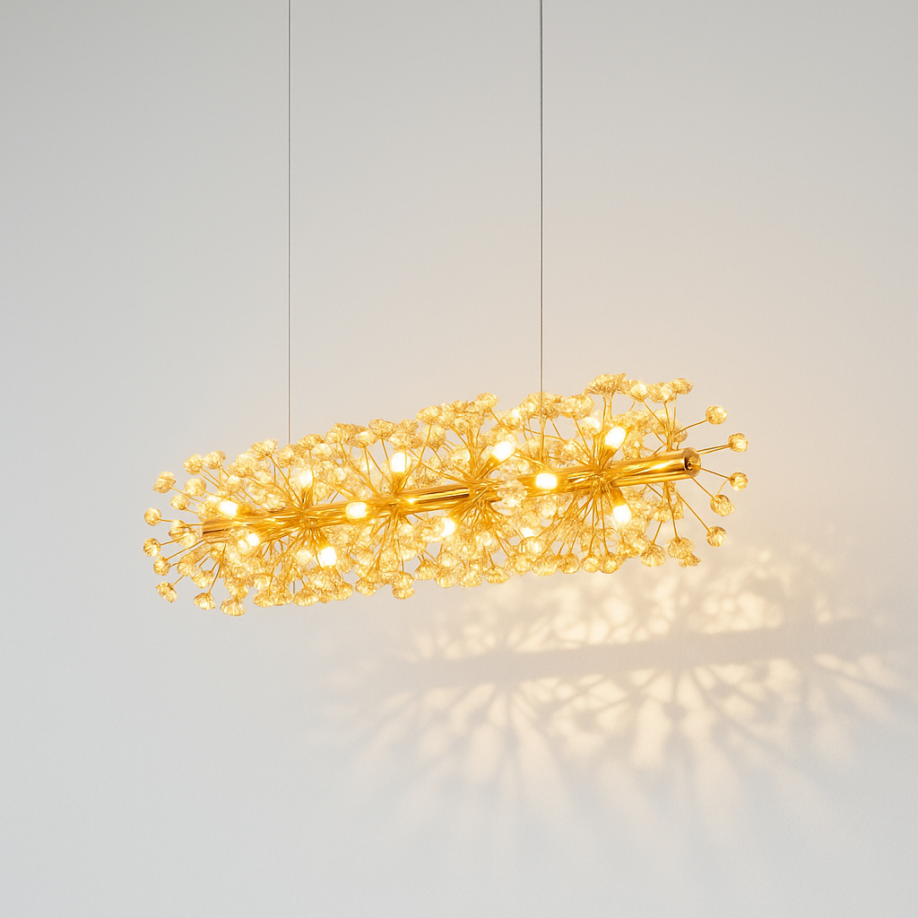 Luminária Pendente Moderna Minimalista Vidro Metal Ombroselle - ABAZZUR™
