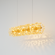 Luminária Pendente Moderna Minimalista Vidro Metal Ombroselle - ABAZZUR™