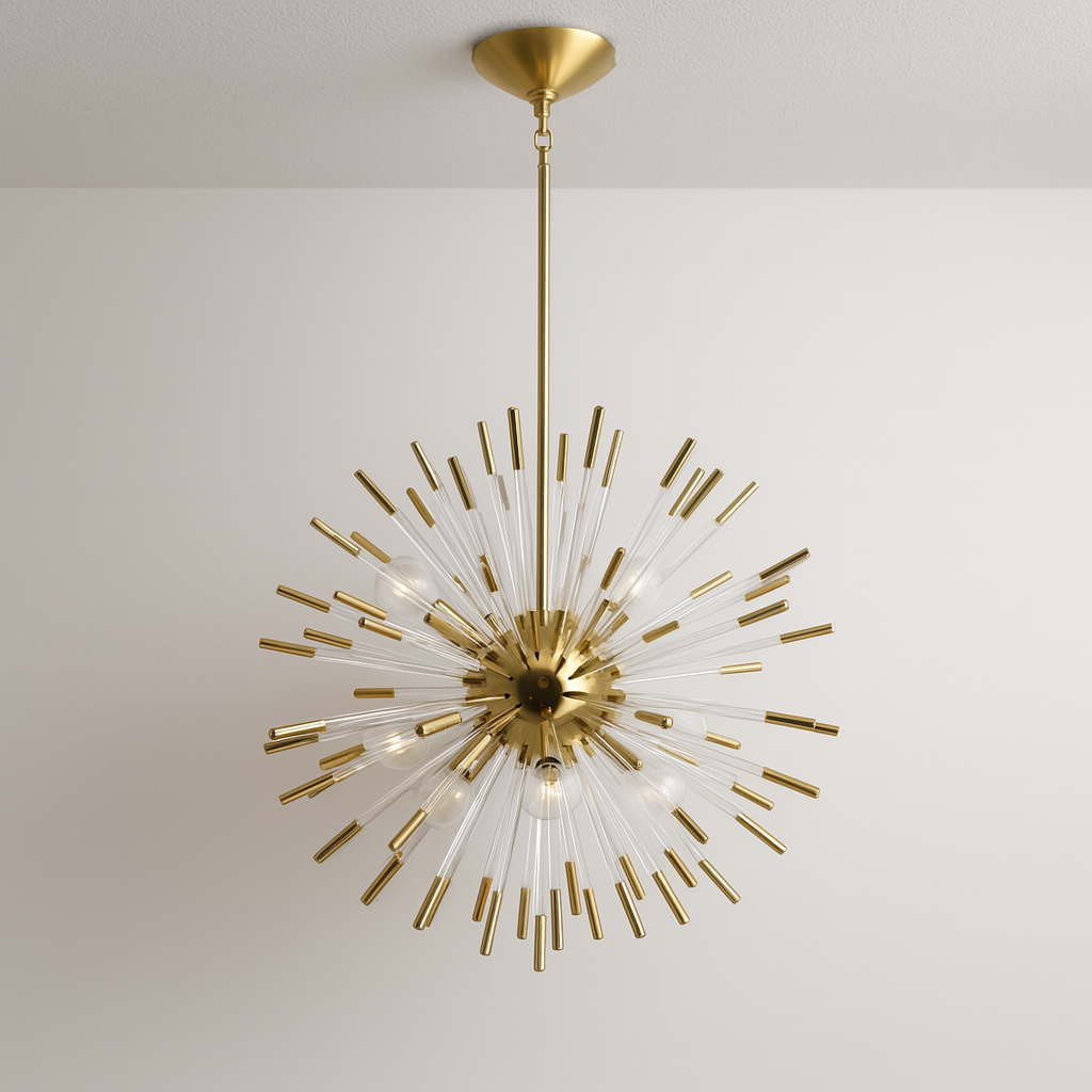 Luminária Pendente Moderna Minimalista Vidro Metal Shinepine - ABAZZUR™