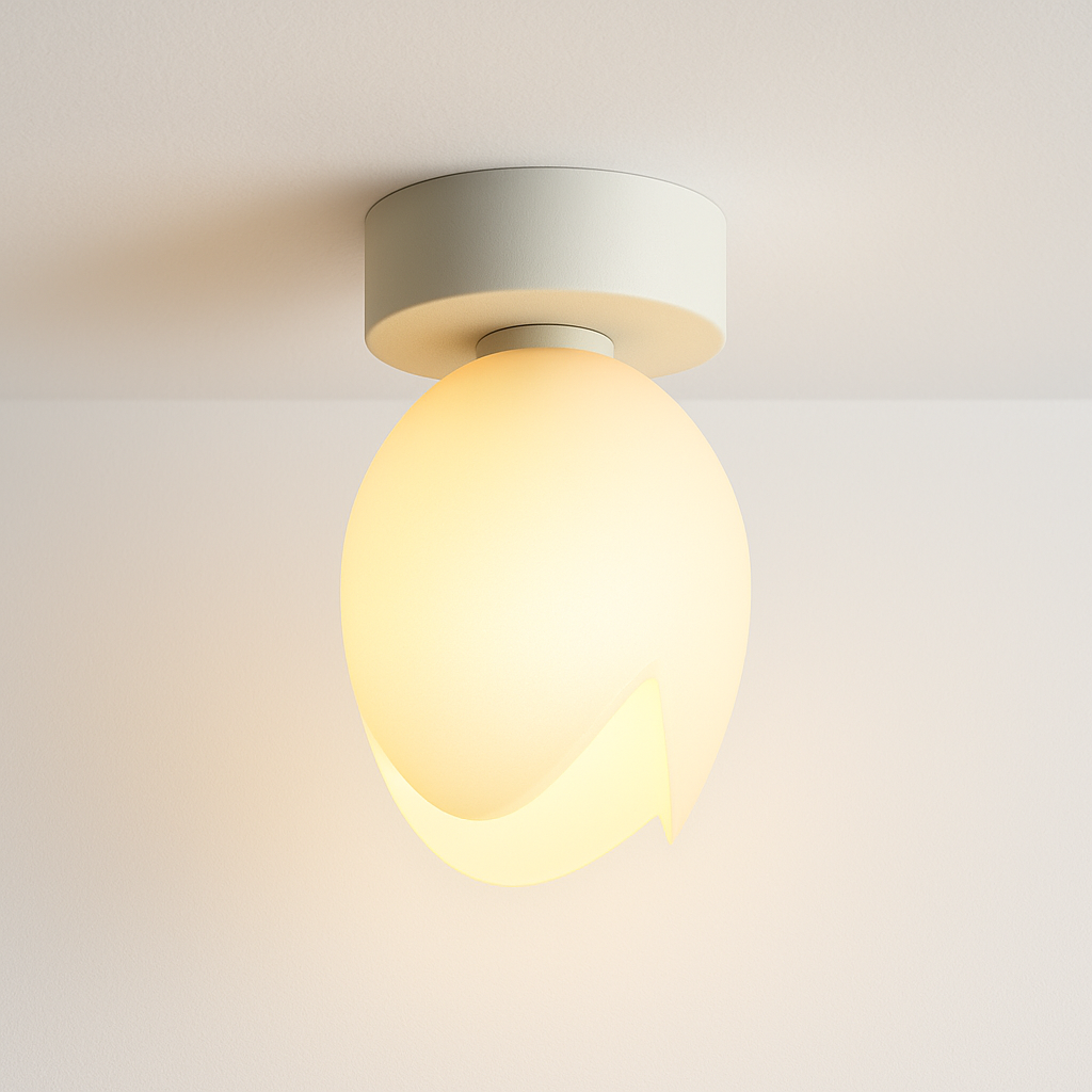 Luminária Plafon Moderna Minimalista Acrílico Metal Kiso - ABAZZUR™
