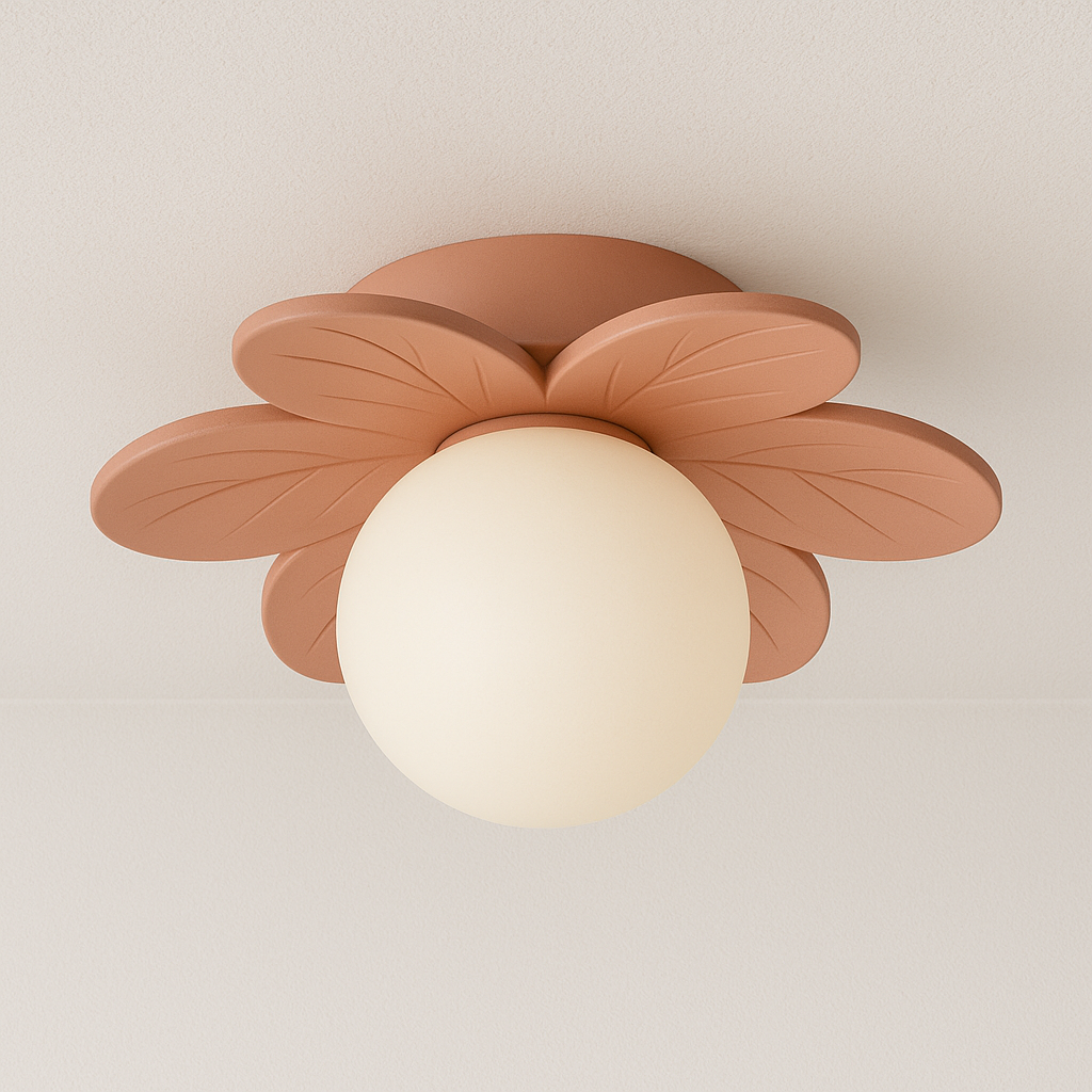 Luminária Plafon Moderna Minimalista Infantil Resina Giardino - ABAZZUR™