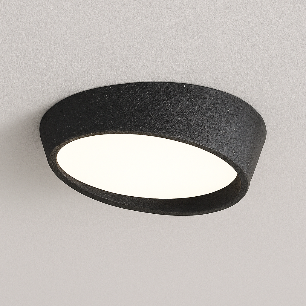 Luminária Plafon Moderna Minimalista LED Metal Acrílico Anzio - ABAZZUR™