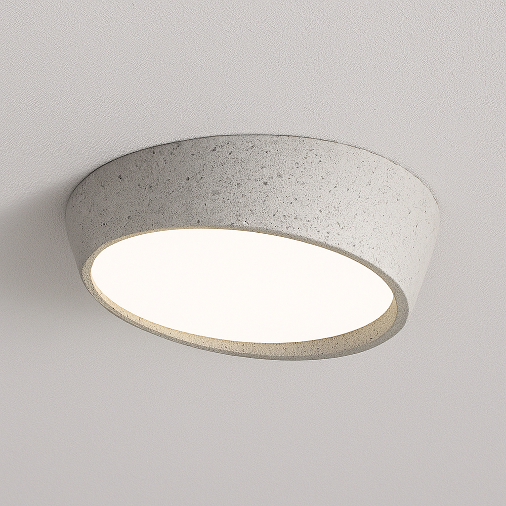 Luminária Plafon Moderna Minimalista LED Metal Acrílico Anzio - ABAZZUR™