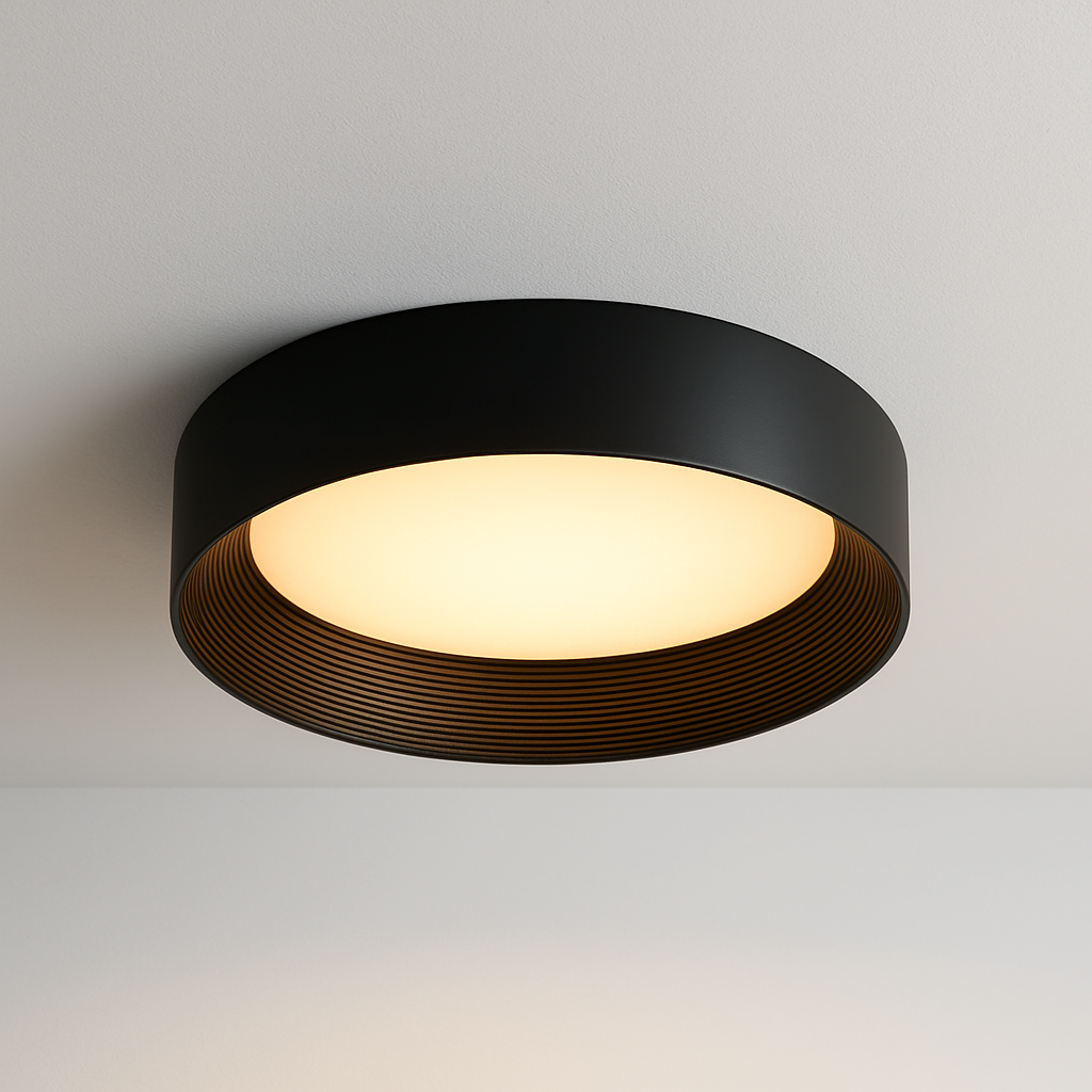 Luminária Plafon Moderna Minimalista LED Metal Acrílico Wigan - ABAZZUR™
