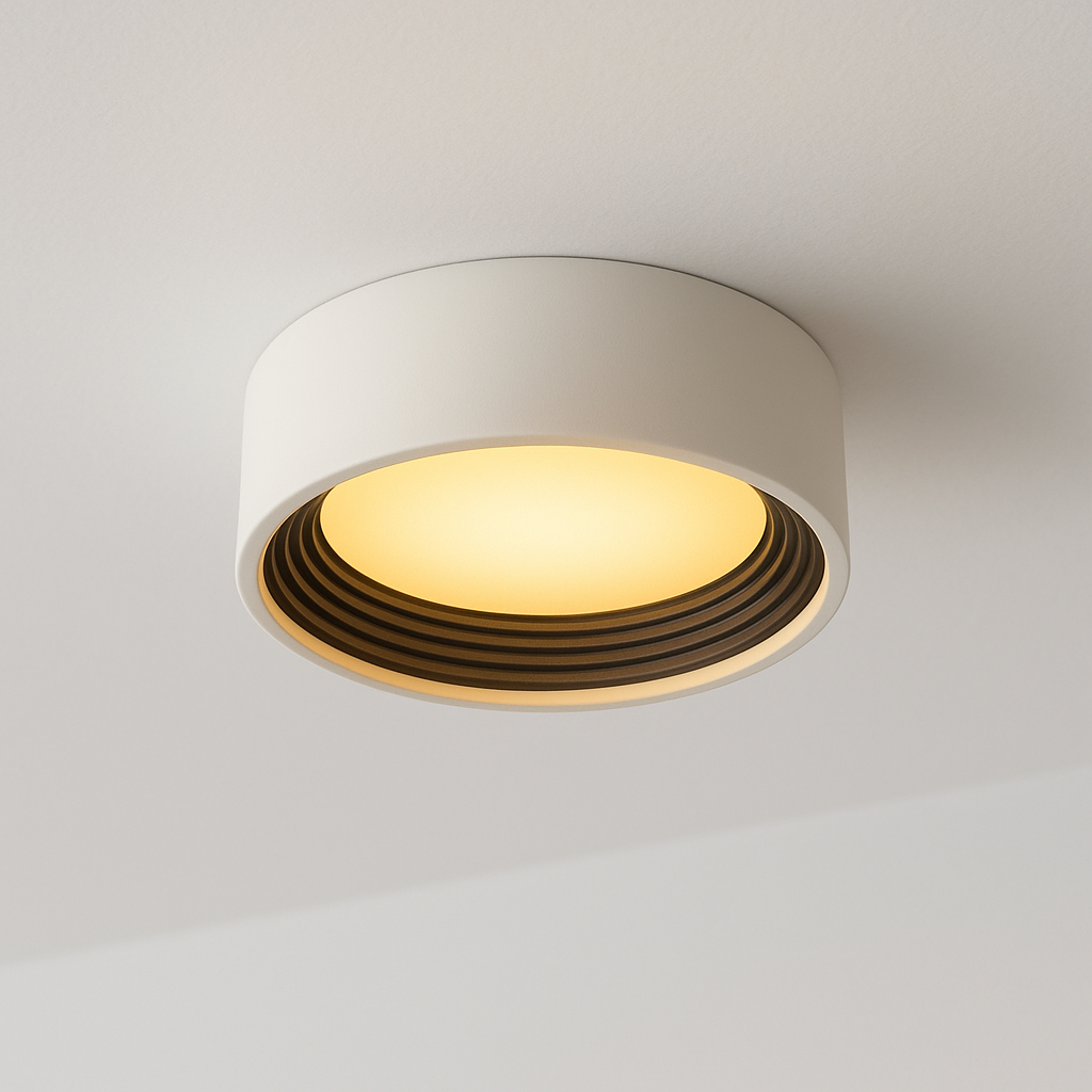 Luminária Plafon Moderna Minimalista LED Metal Acrílico Wigan - ABAZZUR™