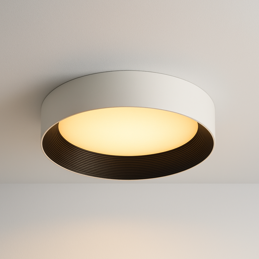 Luminária Plafon Moderna Minimalista LED Metal Acrílico Wigan - ABAZZUR™