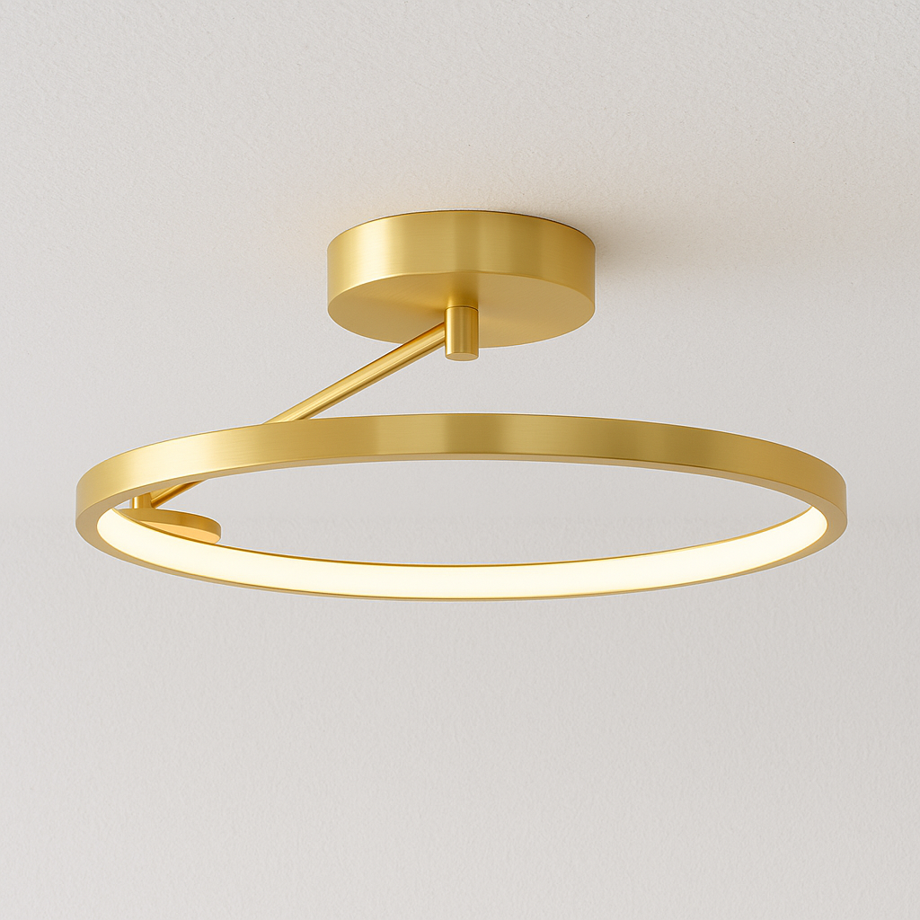 Luminária Plafon Moderna Minimalista LED Metal Cagle - ABAZZUR™