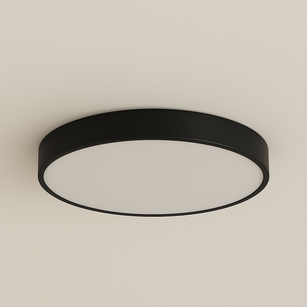 Luminária Plafon Moderna Minimalista Metal Acrílico LED Dover - ABAZZUR™