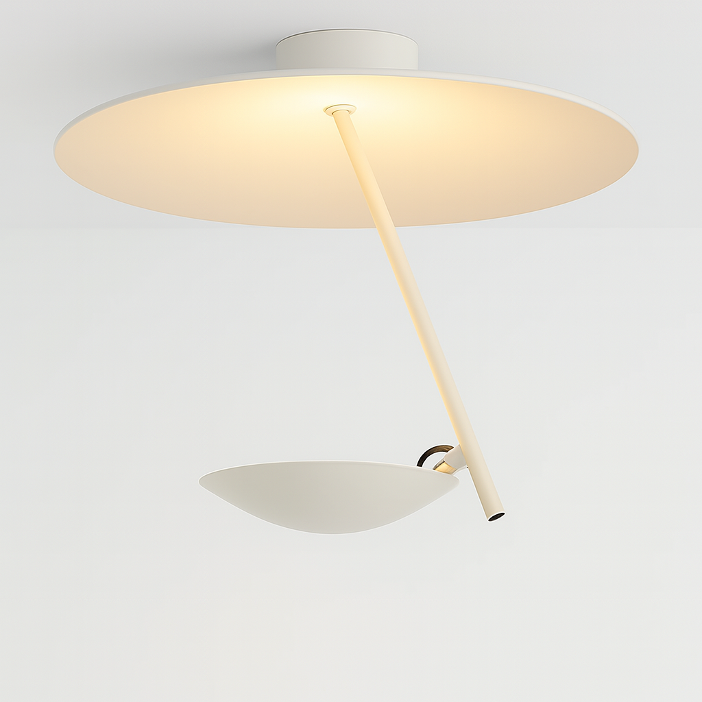 Luminária Plafon Moderna Minimalista Metal LED Ely - ABAZZUR™