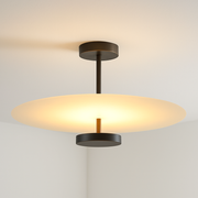 Luminária Plafon Moderna Minimalista Rebatedor Metal LED Hita - ABAZZUR™