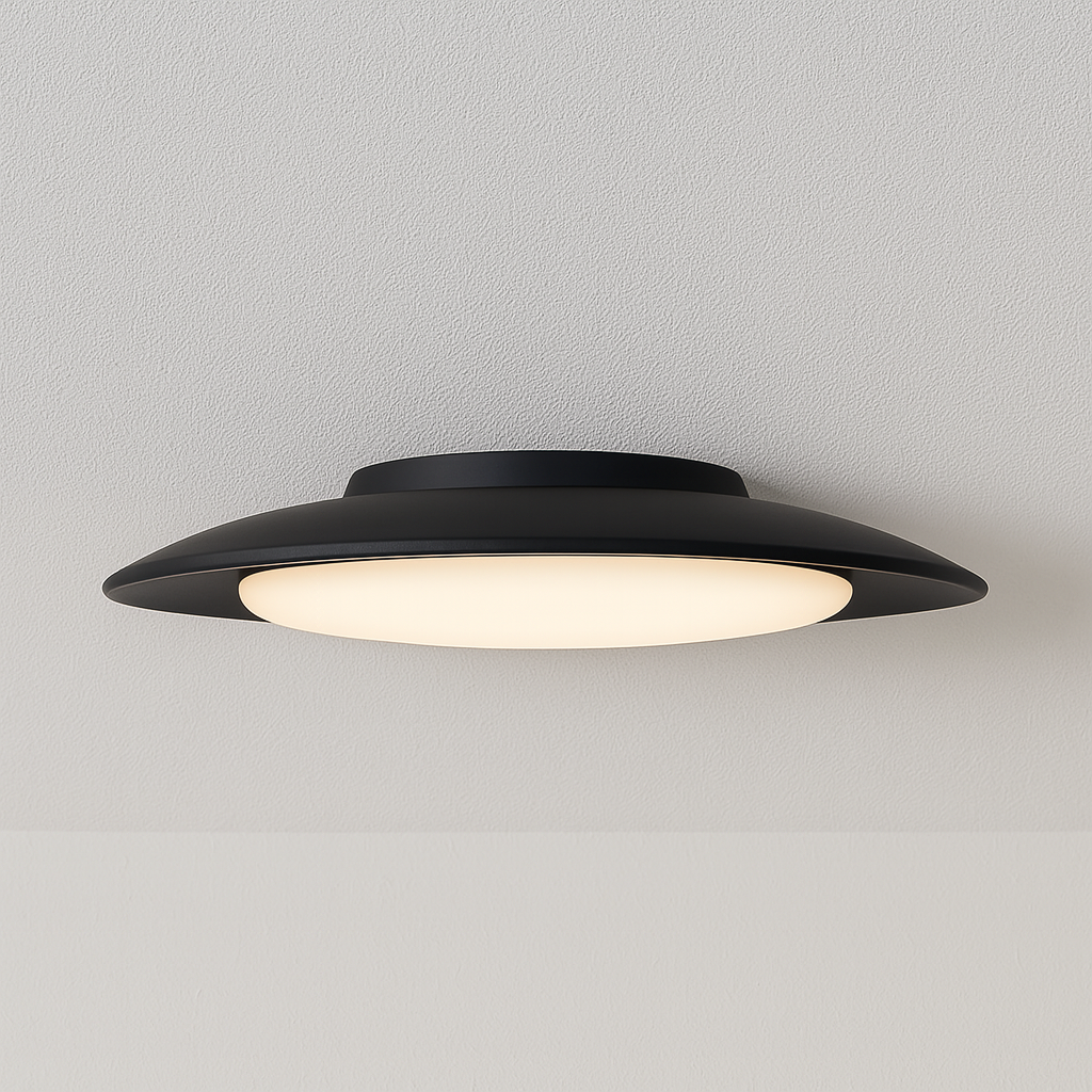 Luminária Plafon Moderna Minimalista Redondo Metal LED Boise - ABAZZUR™