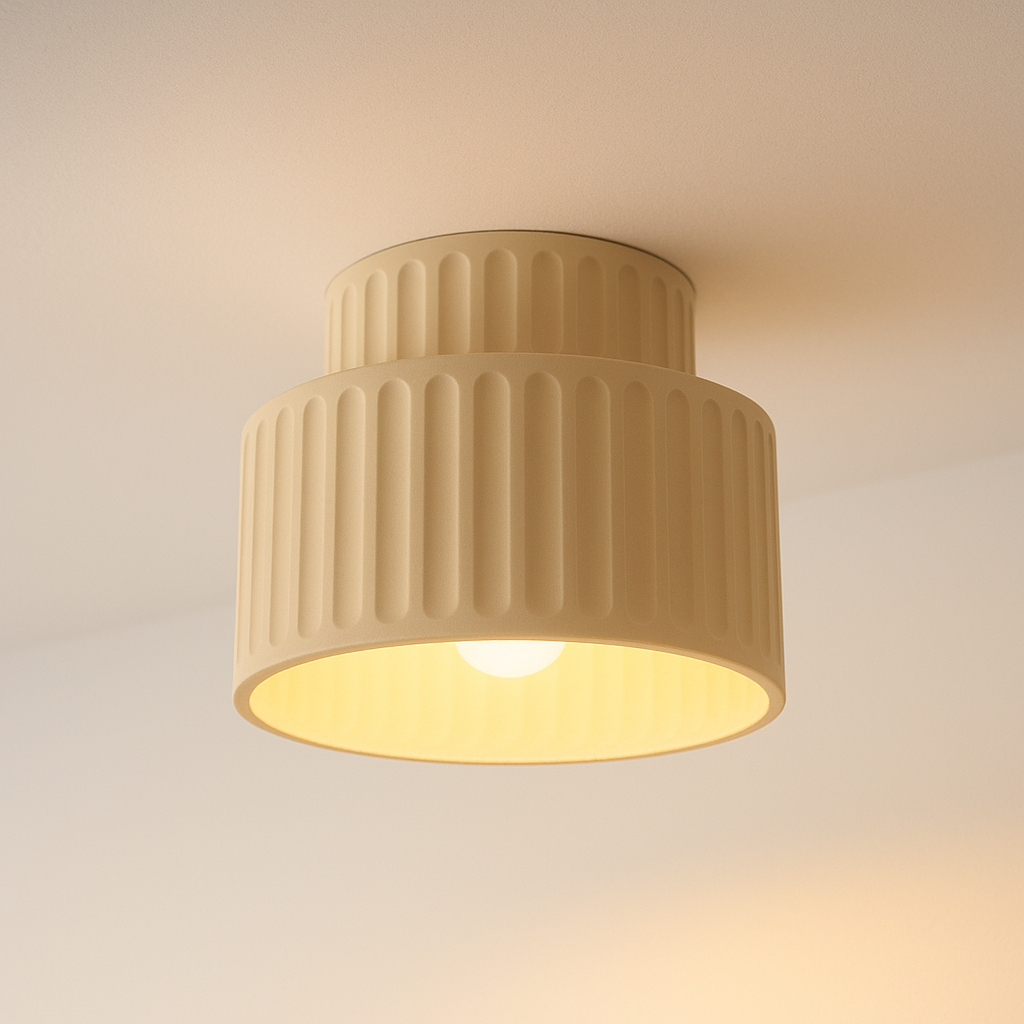 Luminária Plafon Moderna Minimalista Resina Nobe - ABAZZUR™