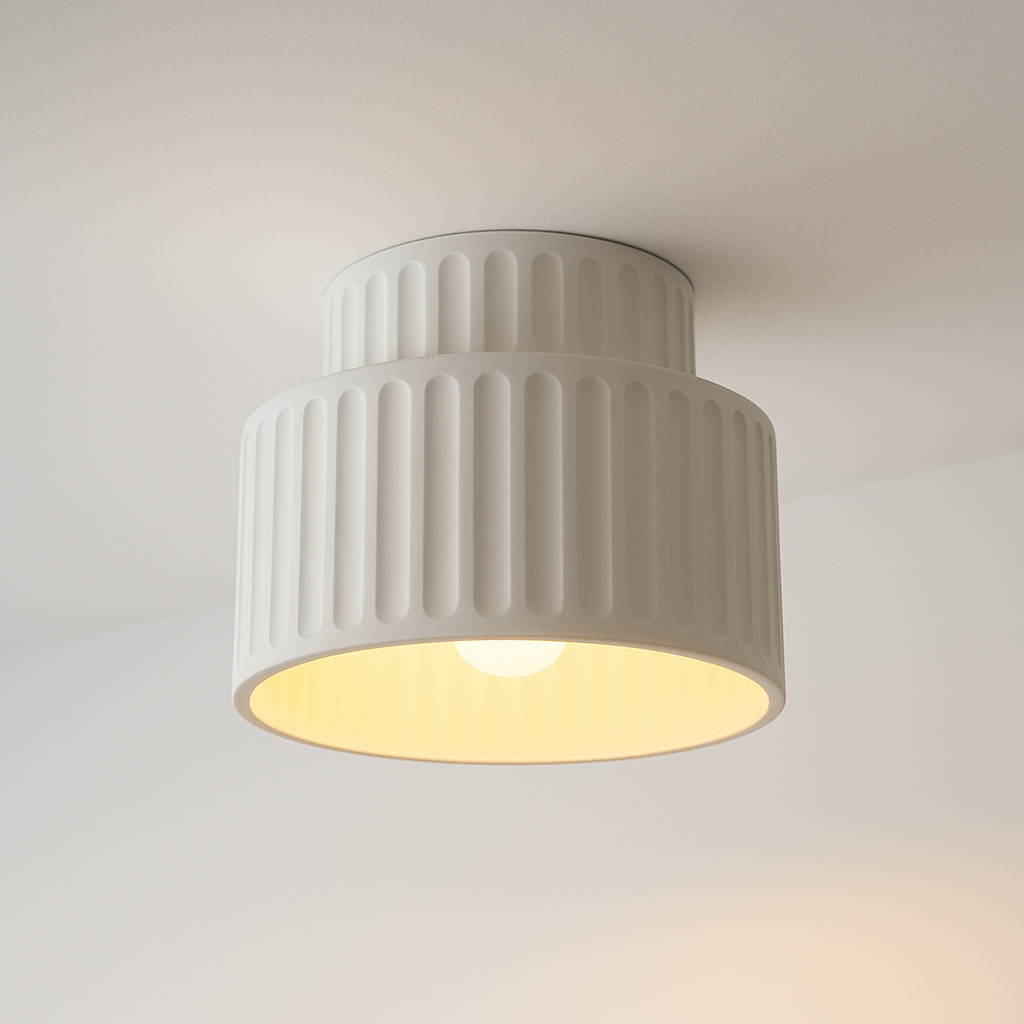 Luminária Plafon Moderna Minimalista Resina Nobe - ABAZZUR™
