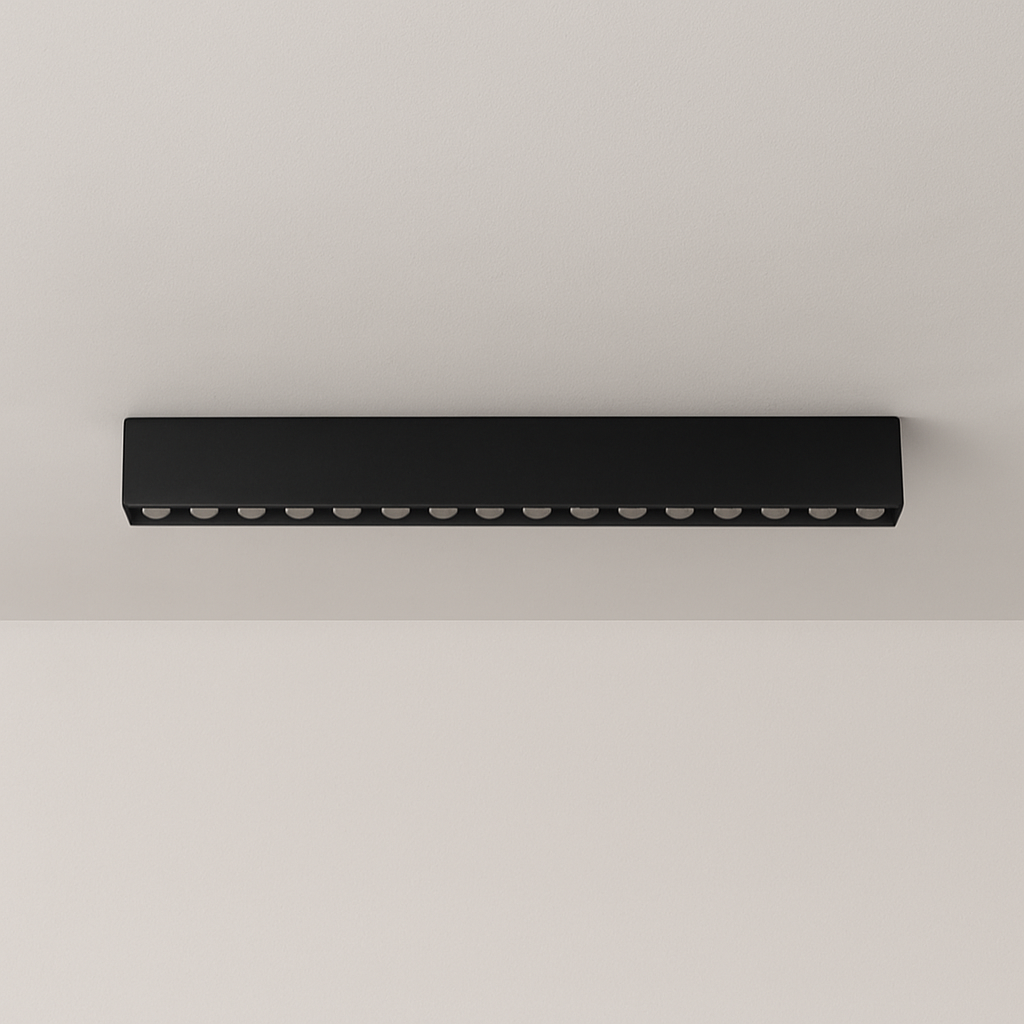 Luminária Plafon Moderna Minimalista Sobrepor Mini Focos Linear LED Lodi - ABAZZUR™