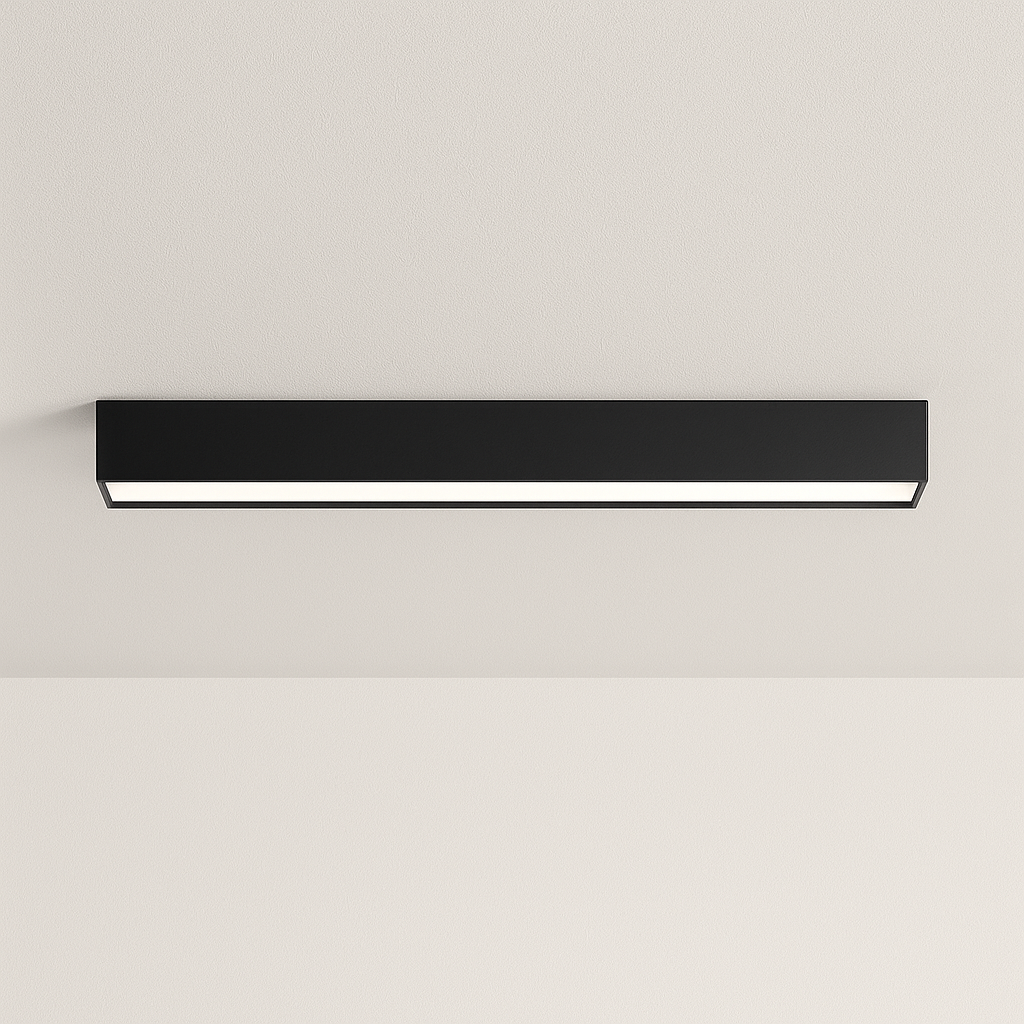 Luminária Plafon Moderna Minimalista Sobrepor Mini Focos Linear LED Lodi - ABAZZUR™