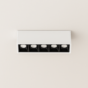 Luminária Plafon Moderna Minimalista Sobrepor Mini Focos Linear LED Lodi - ABAZZUR™