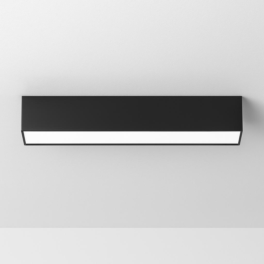 Luminária Plafon Moderna Minimalista Sobrepor Mini Focos Linear LED Lodi - ABAZZUR™