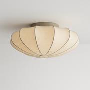 Luminária Plafon Moderno Clássico Tecido Metal Trani - ABAZZUR™