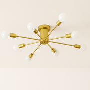 Luminária Plafon Moderno Minimalista Sputnik Brady - ABAZZUR™