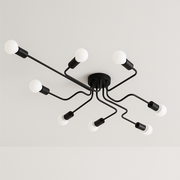 Luminária Plafon Moderno Minimalista Sputnik Metal Shio - ABAZZUR™