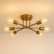 Luminária Plafon Sobrepor Moderno Minimalista Metal Sputnik Enna - ABAZZUR™