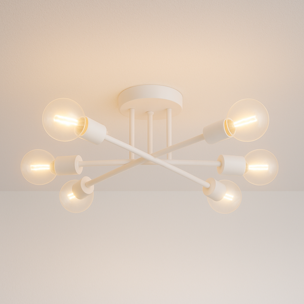 Luminária Plafon Sobrepor Moderno Minimalista Sputnik Cagli - ABAZZUR™